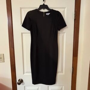 Calvin Klein black sheath dress, Size 8
